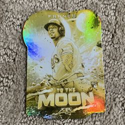 Wander Franco Rookie Card - SPECIAL EDITION RAINBOW REFRACTOR GOLD CARD 