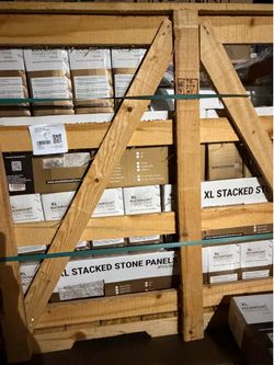 MSI Silver Travertine XL Veneer Stones 9x24 Flat Panels