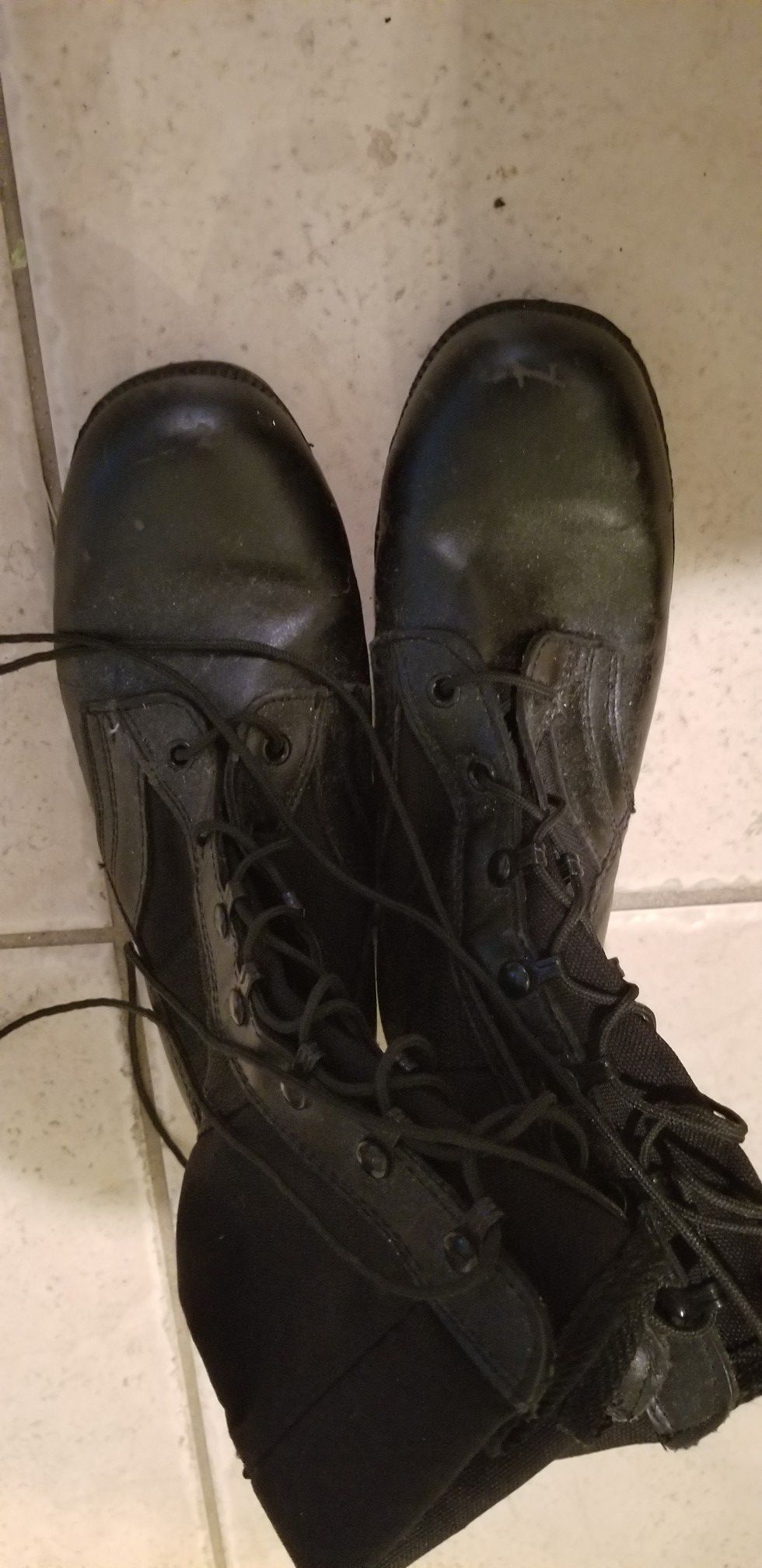Size 5R military boots