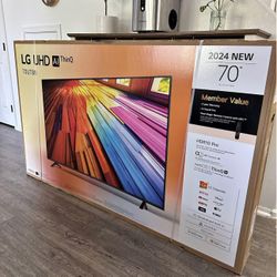 70” Lg UHD 4K Smart TV LCD Led UT80