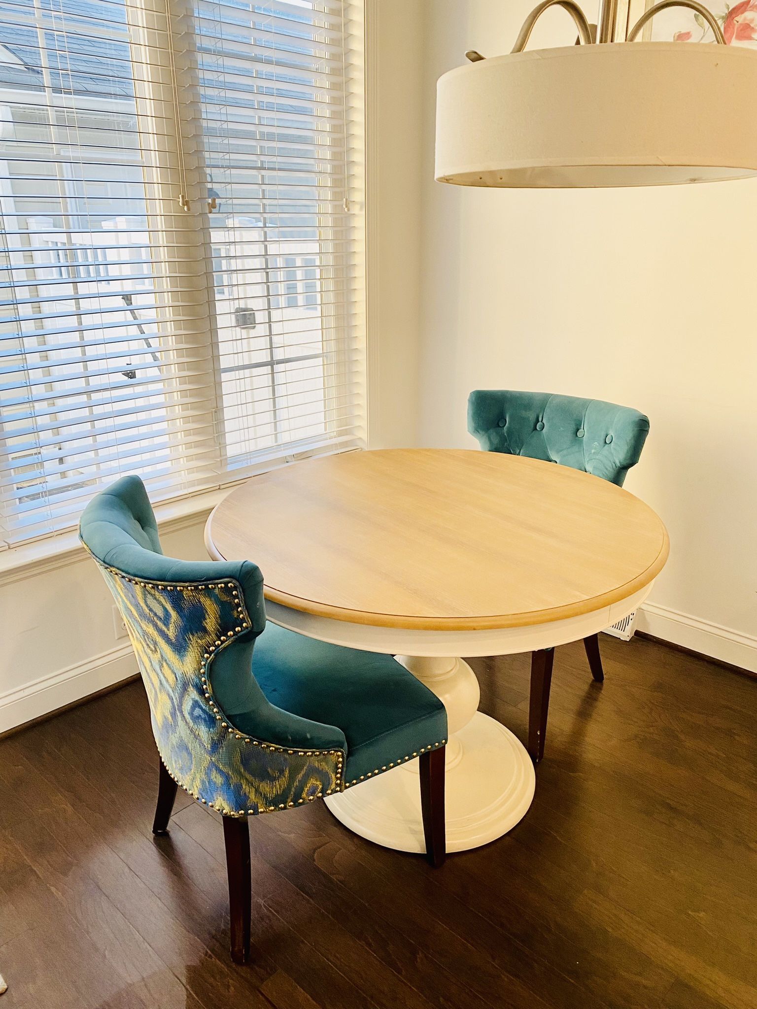 Breakfast Table And Two Free Chair Set