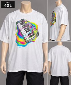 Into the am  colorful piano 4XL shirt