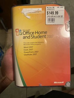Microsoft office home and student 2007