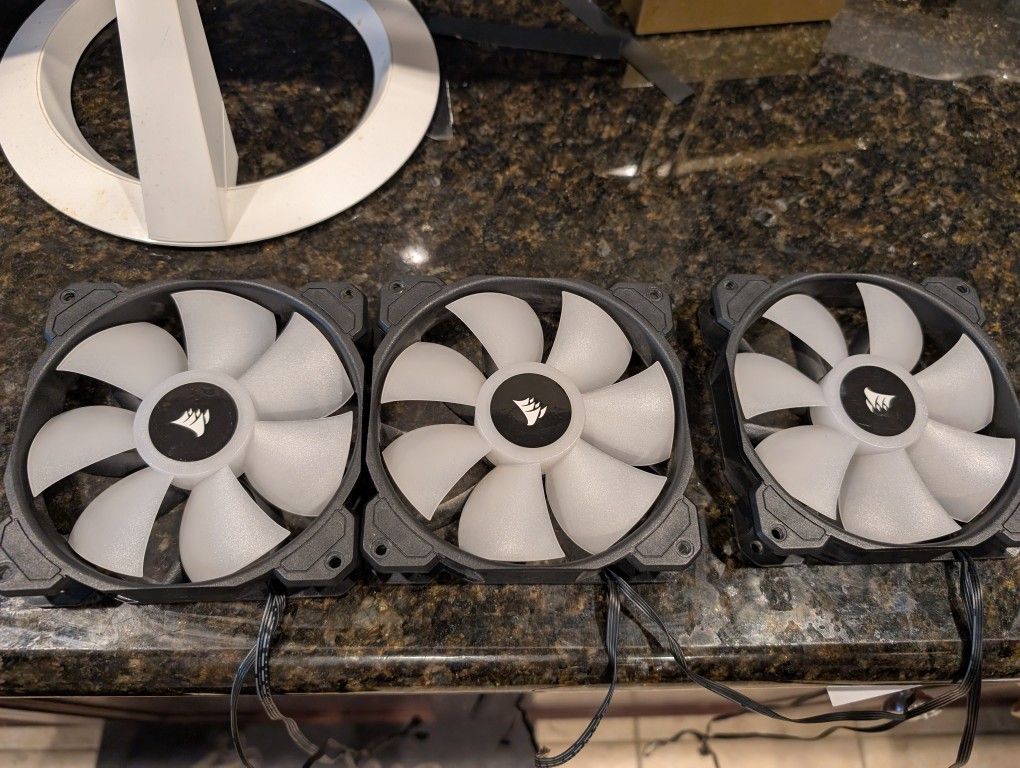 3 Corsair Pc Case Fans