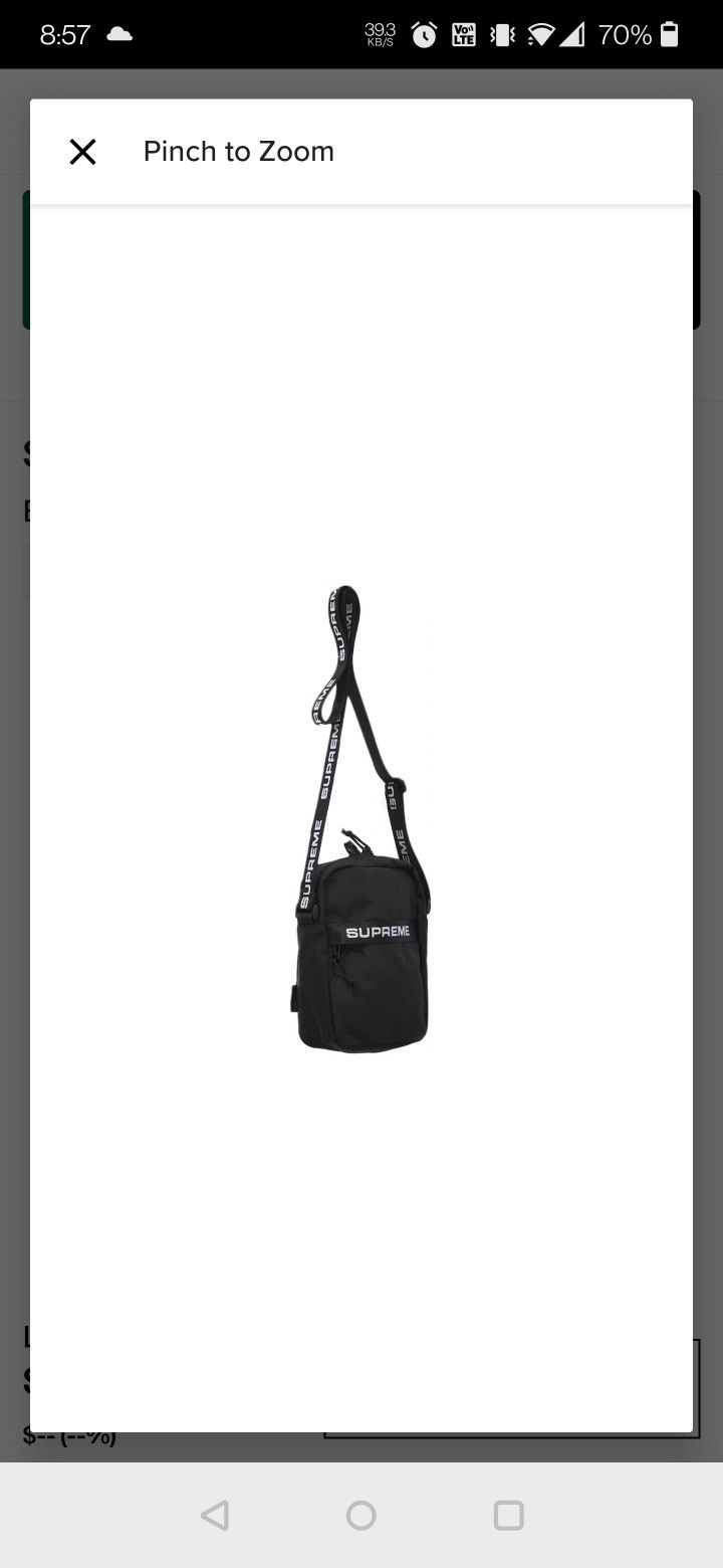 Supreme Shoulder Bag (FW22)