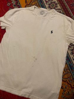 Polo Ralph Lauren White Crew Neck T-Shirt