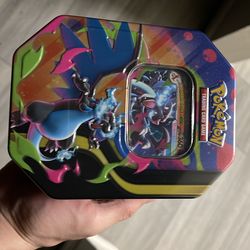 Mega charizard tin