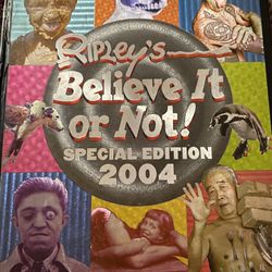 2004 Riipleys Believe It Or Not Book