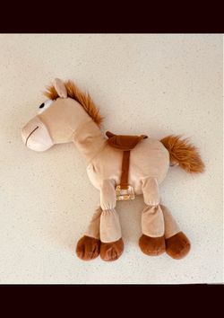 Disney Parks Toy Story Bullseye 20” Plush Woody