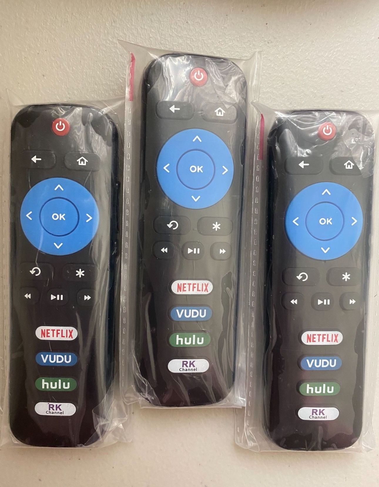 3 Pack Universal remote control replace for TCL Roku TV