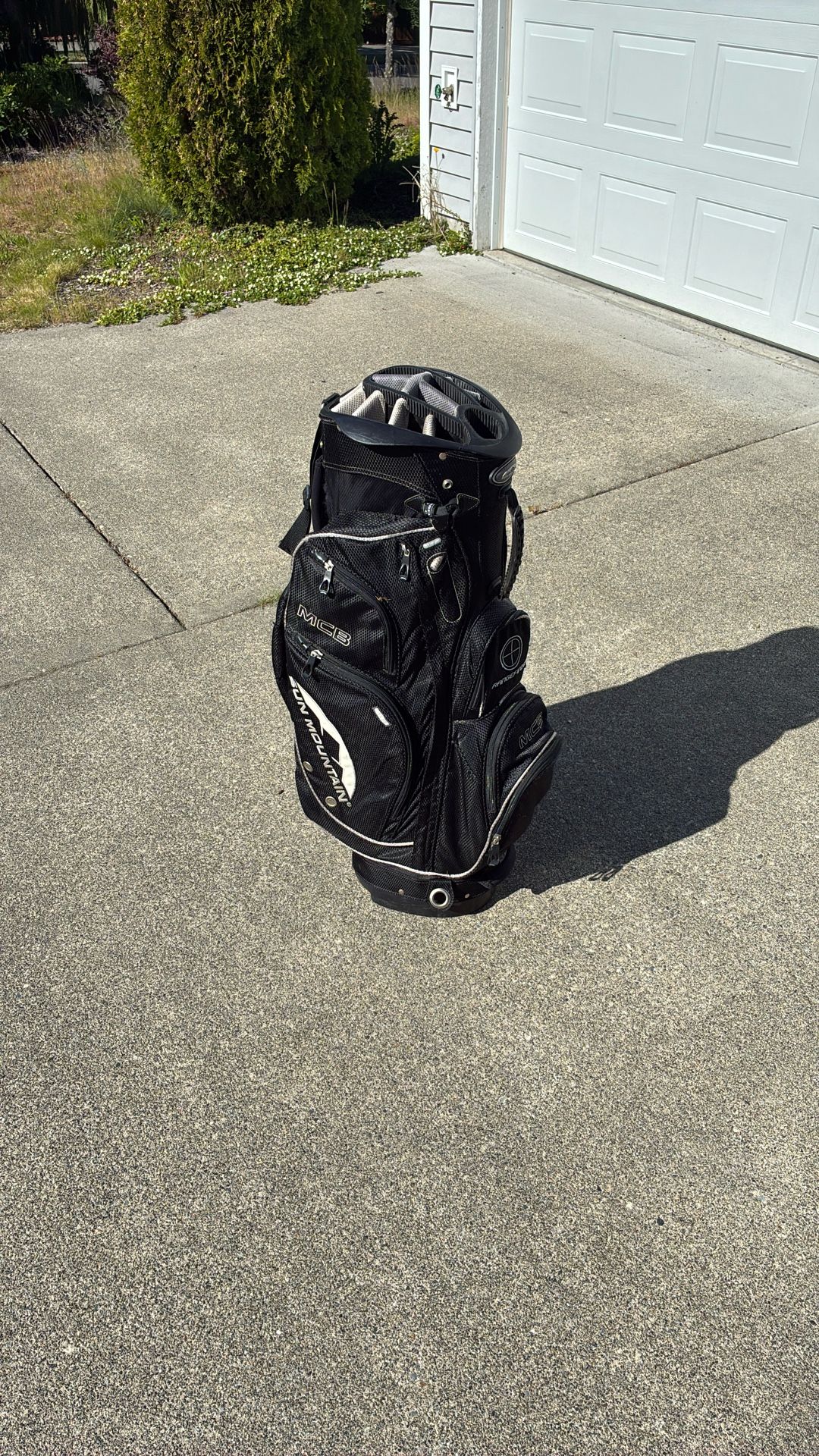 Sun Mountain MCB Cart Bag Black Golf Bag