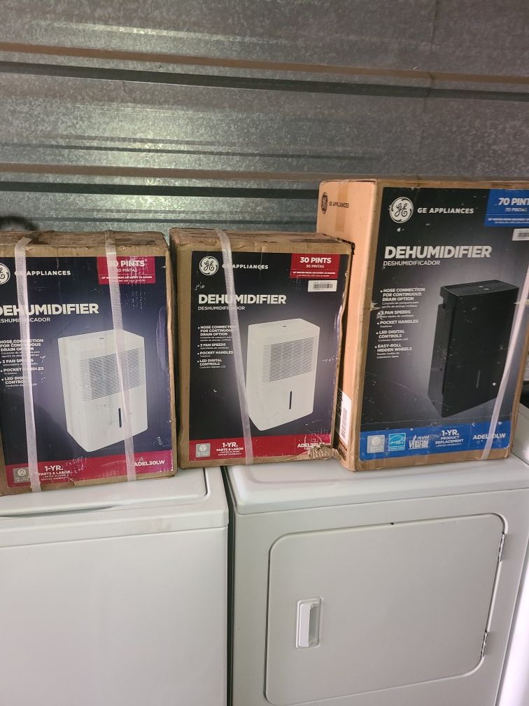 Dehumidifiers new in box