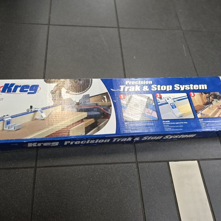 Kreg Precision Mitersaw Trak & STOP system, New, Financing Available 