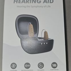 Hearing Aids for Seniors Rechargeable with Noise Cancelling/Audífonos para personas mayores recargables con cancelación de ruido