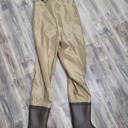New White River Fly Shop Chest Waders Size 7 Three Forks Lug Sole Boots Fishing