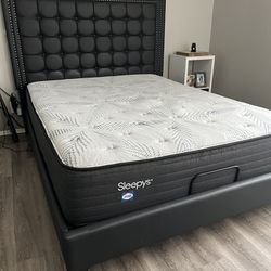 Queen Size Mattress And Bed With Adjustable Base