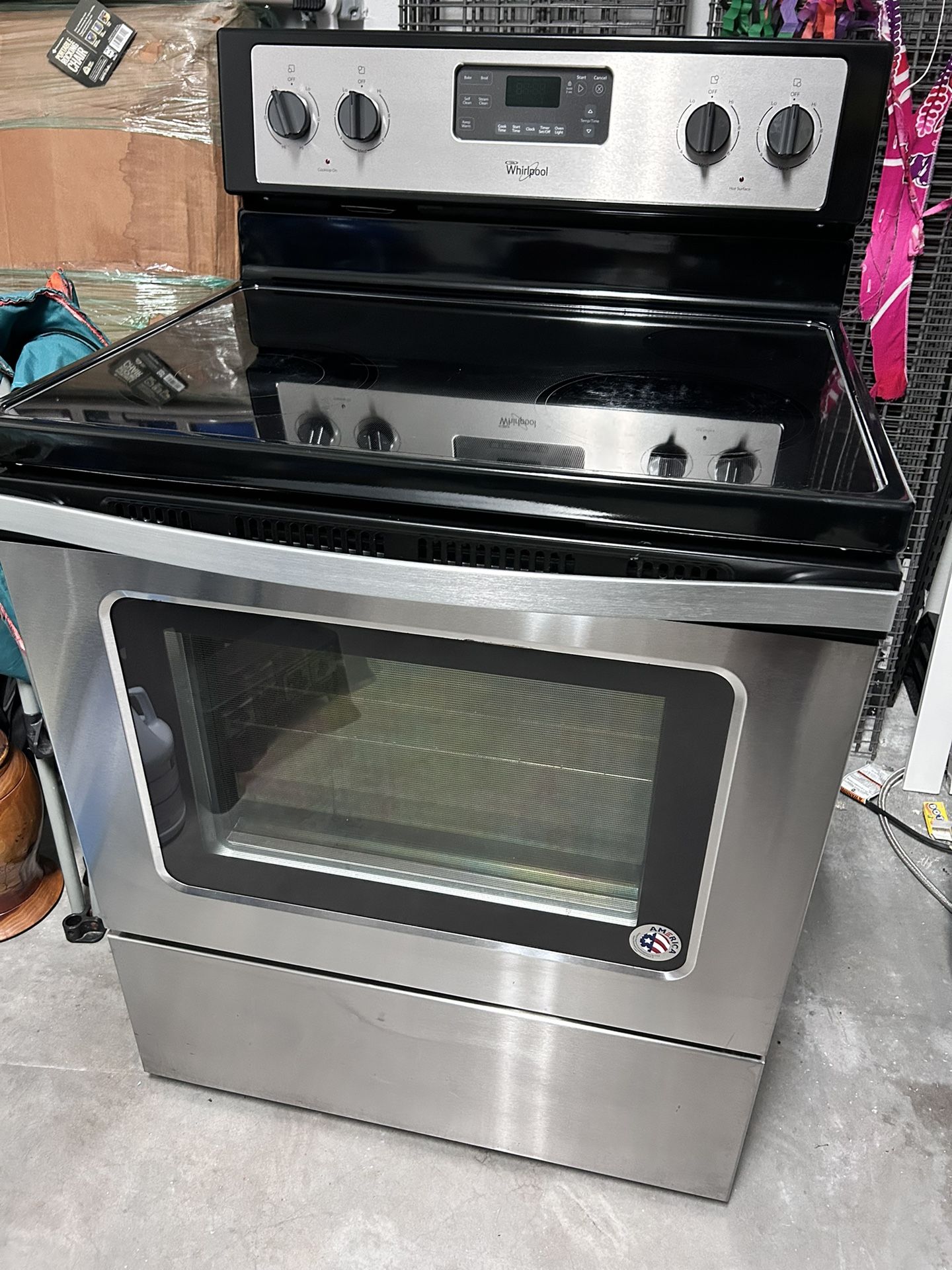 Whirlpool Glasstop Stove for Sale in Pompano Beach, FL OfferUp