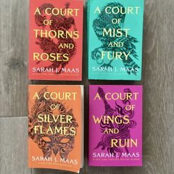 ACOTAR A Court of Thorns and Roses Wings Silver Flames Ruin Mist Fury Books Series Sarah J Maas Paperback 