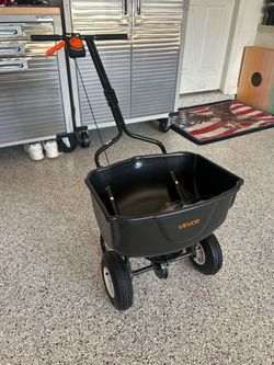 Vevor Lawn Fertilizer Broadcast Spreader