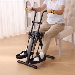 New/Pedal Exerciser Bike for Seniors, Arm Leg Hand and Knee Elderly Exercise Equipment, Sitting Home Exercise Machine for Total Body, Upper and Lower 