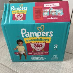 Pampers Swaddlers 360° Size 3 70 Count