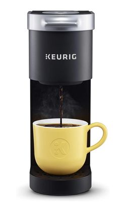 Keurig K-Mini Coffee Maker, Single Serve K-Cup Pod Coffee Brewer, 6 to 12 oz. Brew Sizes, Black