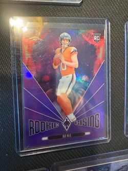 Bo Nix Rookie Rising RC Football Card