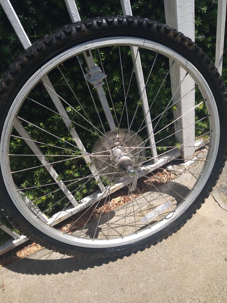12 Speed Quick Release 26in Bicycle Rim And Tube
