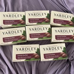 Yardley Cocoe Butter Bar Soap 8count 