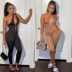 One Shoulder Jumpsuit 