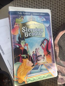 Sleeping beauty VCR LIMITED EDITION!!!