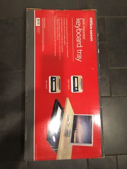 Office Depot Desk-Mounted Keyboard Tray
