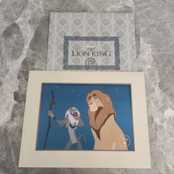 Walt Disney's The Lion King Exclusive Commemorative Lithograph 1995 Disney Litho