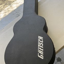 Based on the visual details, this is a Gretsch Hardshell Guitar Case, specifically designed for various Streamliner series electric guitars