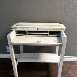 Vintage Desk With Chair 
