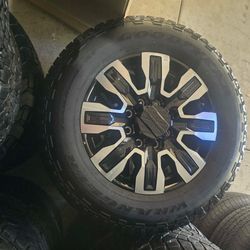 4 2026 GMC DENALI 2500 20" RIMS&TIRES $1700 275/65R20