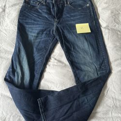 American dEagle men jeans size 32x30 slim straight, Airflex+ New