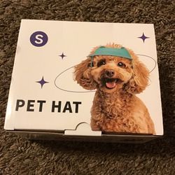 Small Pink Dog Plastic Hat