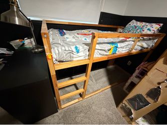 IKEA KURA reversible bed frame