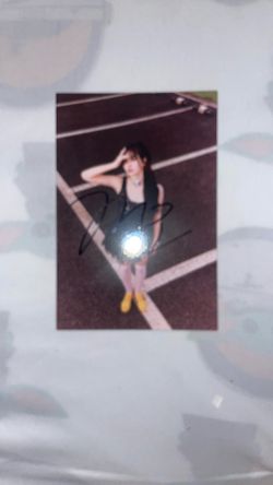 K-pop TWICE hirai momo | Strategy signed postcard