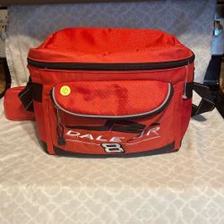Dale Jr NASCAR Red Soft Cooler Lunchbox
