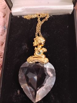 Vintage Precious Moments necklace 