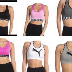 Puma /bebe Sports Bra  (S/M/L)