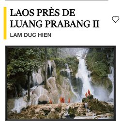 Plexiglass art. "Laos près de Luang Prabang II"