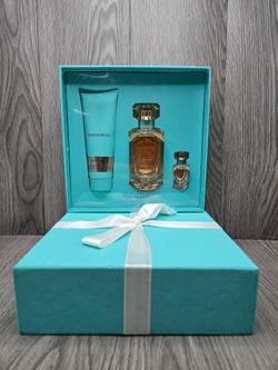 Tiffany & Co. Rose Gold 3 Pcs Set 2.5 oz Edp Spray & 0.16 oz Edp & 3.3 oz BL New