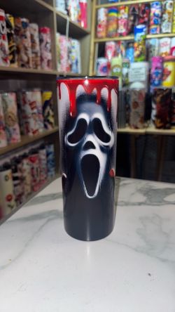 20oz Ghostface Tumbler