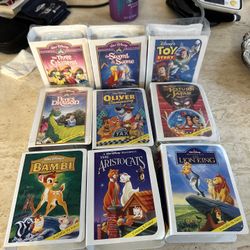 Walt Disney Masterpiece Collection Figurines- 9 Pieces