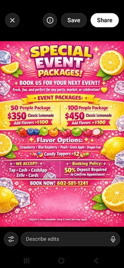 Plan your next summer Event