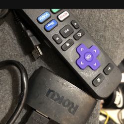 Roku With Wires And Remote
