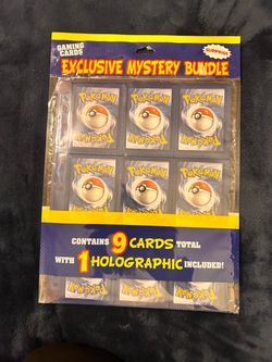 Pokémon TCG Exclusive Mystery Bundle Sealed Pack 9 Cards Includes 1 Holographic